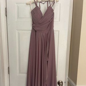Dusk/Lavender Colored  Bridesmaid Dress